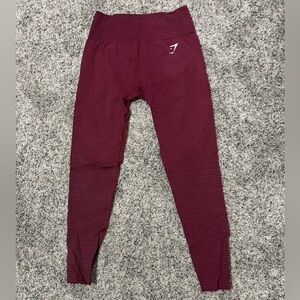 Gymshark Vital Regular Leggings Maroon